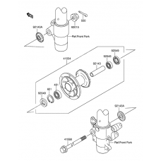 Front hub