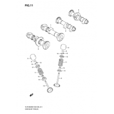 Camshaft - valve