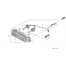 Taillight unit ass`y              

                  CB750