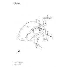 Rear fender              

                  Vl800ck8