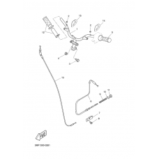 Steering handle. cable