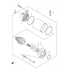 Starting motor