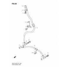 Front brake hose