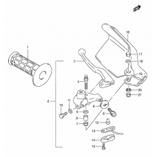 Left handle lever