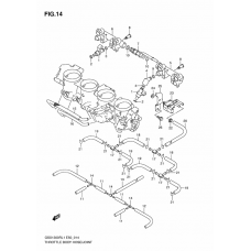 Throttle body hose/joint