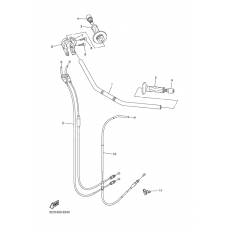 Steering handle & cable