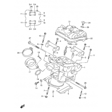 Rear cylinder head              

                  Model w/x/y/k1