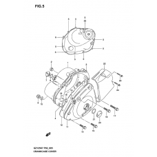 Crankcase cover ass`y (v