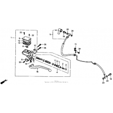 Главный цилиндр сцепления