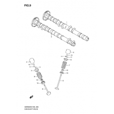 Camshaft - valve