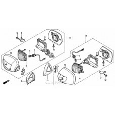 Turn signal + mirror