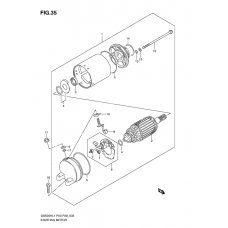 Starting motor