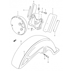 Front fender              

                  Model w/x