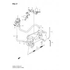 Throttle body fitting              

                  Dl650l1 e3