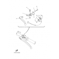 Handle switch. lever