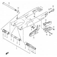 Rear swinging arm              

                  Model k4