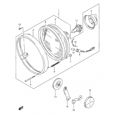 Headlamp              

                  Model v/w/x/y e4, e17, e18, e22, e25, e34, p37