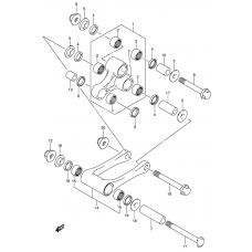 Rear cushion lever              

                  Model k4/k5/k6