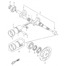 Crankshaft              

                  Model ay50 k1