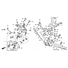 Handle pipe/top bridge