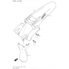 Rear Fender (Dr-Z125Ll5 E28)