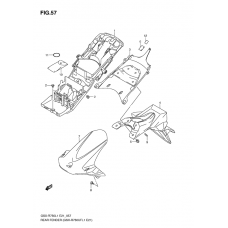 Rear fender              

                  Gsx-r750ufl1 e21