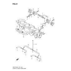 Throttle body hose/joint              

                  Gsx-r1000ufl1 e21