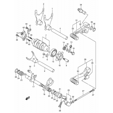 Gear shifting              

                  Sv1000s/s1/s2