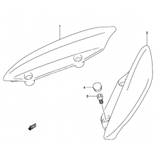 Pillion rider handle              

                  Model k2