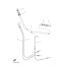 Steering handle & cable