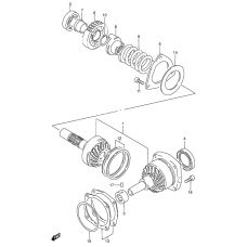 Secondary drive gear