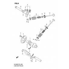 Cam shaft/valve