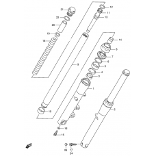 Front damper              

                  Model w/x