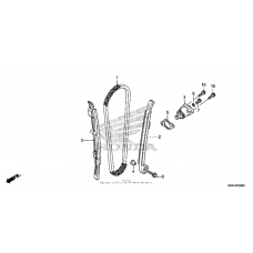 Cam chain + tensioner