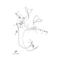 Steering handle & cable