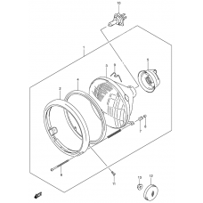 Headlamp assy              

                  Model k1/k2/k3/k4 e24