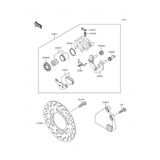 Front brake caliper