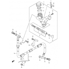 Clutch master cylinder              

                  Sv1000s/s1/s2