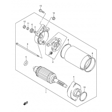 Starting motor