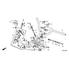 Handlebar + top bridge