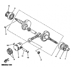 Crankshaft. piston