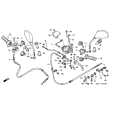 Handle lever/switch/cable