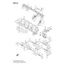 Throttle body hose/joint