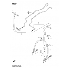 Front brake hose