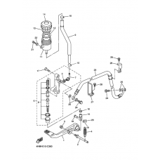 Rear master cylinder