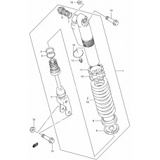 Rear shock absorber              

                  Model k2/k3