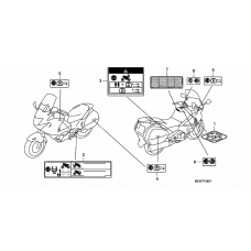 Caution label              

                  NT700VA/NT700VAA