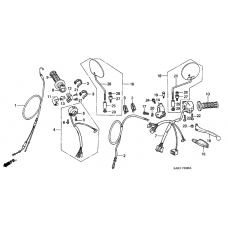 Handle lever/switch/cable