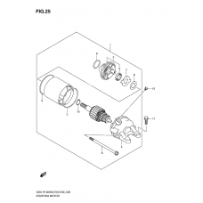 Starting motor