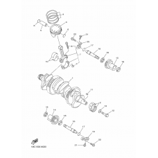 CRANKSHAFT AND PISTON